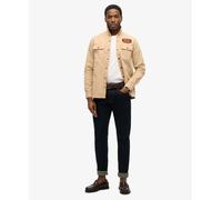 Superdry & Co Veste mi-saison beige / rouge / noir, Taille L