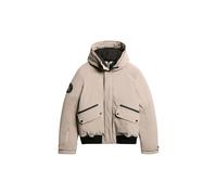 Superdry City Padded Bomber Jacket Beige S Homme