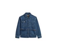 Superdry & Co Veste mi-saison 'Chore ' bleu / or, Taille S