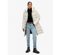 Superdry & Co Veste mi-saison 'City Mid' blanc cassé, Taille M