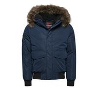 Superdry & Co Veste mi-saison 'Everest' marine / marron / noir, Taille M