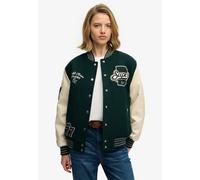 Superdry & Co Veste mi-saison ivoire / vert foncé, Taille XXL