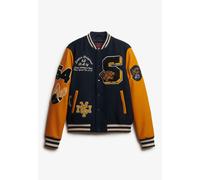 Superdry & Co Veste mi-saison marine / jaune / blanc, Taille S