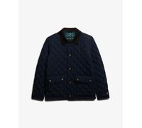Superdry Quilted Estate Coach Jacket Bleu XL Homme
