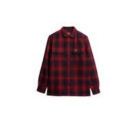 Superdry & Co Veste mi-saison rouge / noir, Taille L