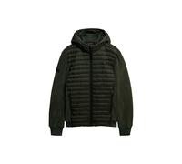 Superdry Storm Fleece Hybrid Jacket Vert M Homme
