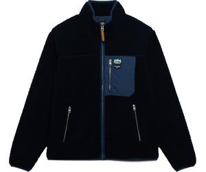 Superdry & Co Vintage Retro Veste en polaire, Bleu marine, Taille S