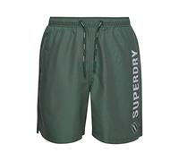 Superdry Code APPLQUE 19" Swim Short M3010187A Forest Night Green L Homme, Vert Nuit Forest, L
