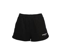 Superdry Code Core Sweatshort Sweat-Shirt À Capuche Sport, Noir, 42 Femme