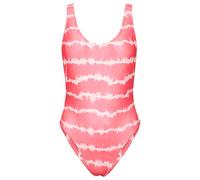 Superdry Code Swimsuit Slips de Bain, Tie Dye Pink, 42 Femme