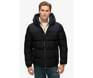 Superdry - Colourblock Hooded Puffer Jkt - Doudoune homme Black / Ebony - XL