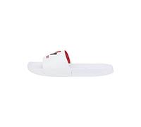 Tongs Superdry Core Pool pour Homme - Blanc - Dessus Synthétique - Logo brodé et estampé S