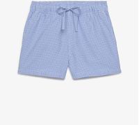 SUPERDRY Cotton Elastic Check Shorts Bleu 44