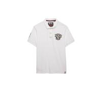 Superdry Crest Short Sleeve Polo Blanc XL Homme