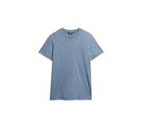 Superdry Crew Neck Slub SS T-Shirt Chemise, Bleu (Slate Blue), XL Mixte