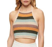 Superdry Débardeur Crop Halter Crochet