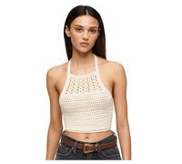 Superdry Débardeur Crop Halter Crochet