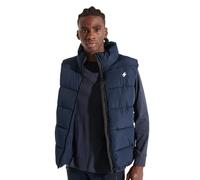 Superdry - Doudoune Vintage Sans Manche - Homme - Vestes - Bleu - Taille: S