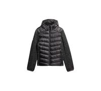 Superdry Doudounes hooded knit storm hybrid heb dark charcoal marl M
