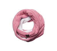 Superdry Tweed Cable Scarf Rose Femme