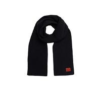 Superdry Écharpe tricotée, Bleu Marine (Eclipse Navy), Taille Unique Femme