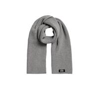 Superdry Écharpe tricotée Classique, Argent, Taille Unique Femme
