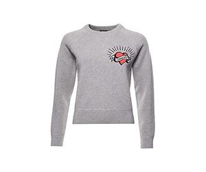 Superdry EMB Organic Cotton Crew Sweat-Pullover Femme