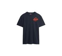 Superdry EMB SUPERSTATE ATH Logo Tee M1011914A Eclipse Navy Taille XL, Bleu Marine (Eclipse Navy), XL