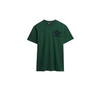 Superdry EMB Superstate ATH Logo Tee M1011914A Vert pin Taille XL, Vert - Pin, XL