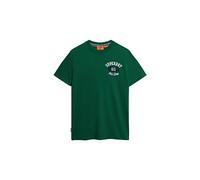 Superdry EMB Superstate ATH Logo Tee T-Shirt pour Homme, Vert émeraude, XXL