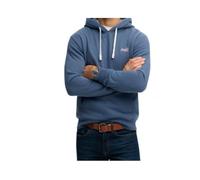 Superdry Sweat à capuche Essential Logo Classic Vintage Indigo Taille M Homme