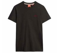 Superdry Essential Logo EMB Tee T-Shirt, Carbon Black, XXL Men's