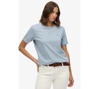 Superdry - Essential Logo Emb Tee - T-shirt femme Blue Fog Marl - M