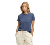 Superdry Essential Logo Fitted Ind Short Sleeve T-shirt Bleu M Femme