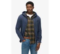 Superdry - Essential Logo Half Brushed Zip Hoodie - Sweatshirt à capuche homme Heritage Navy Marl - L