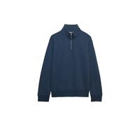 Superdry Essential Logo Henley Sweatshirt Bleu L Homme