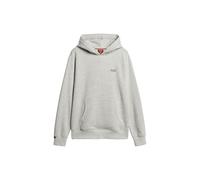 Superdry Sweat-shirt à capuche Essential – logo légèrement texturé – Gris M Homme