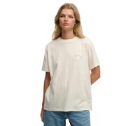 Superdry Essential Logo Loose Fit Short Sleeve T-shirt Beige L Femme