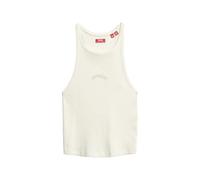 Superdry Débardeur Essential dos nageur avec logo Femme Blanc XS