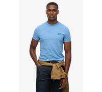 Superdry Vintage Logo Embroidered Short Sleeve T-shirt Bleu M Homme