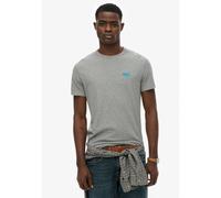 Superdry - Essential Logo Tee - T-shirt homme NOOS Grey Marl / Blue - XXL