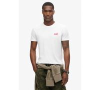 Superdry Essential Logo Embroidered Short Sleeve T-shirt Blanc 3XL Homme