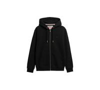 Superdry Essential Logo Zip Hoodie HB Sweater, Black, L Men's