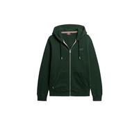 Superdry Essential Logo Zip Hoodie Maillot de survêtement, Forêt Verte, S Homme