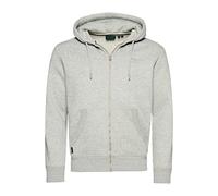 Superdry Essential Logo Full Zip Sweatshirt Gris L Homme