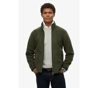 Superdry - Estate Full Zip Fleece - Polaire homme Surplus Goods Olive Green - L