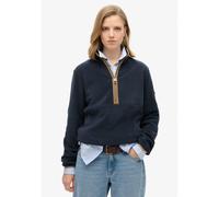 Superdry - Estate Half Zip Fleece - Polaire femme Eclipse Navy - L