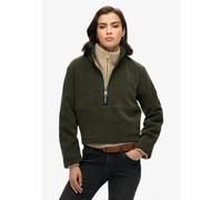 Superdry - Estate Half Zip Fleece - Polaire femme Surplus Goods Olive Green - M