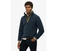 Superdry - Estate Half Zip Fleece - Polaire homme Eclipse Navy - XXL