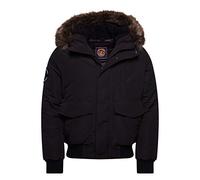 Superdry Everest Bomber Parka, Noir, XL Homme